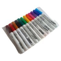 Pisaki markery akwarelowe tablicowe 12szt