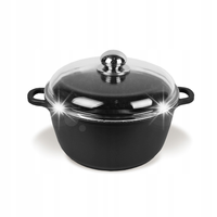 Aluminiowy Garnek z pokrywką do Zapiekania | Maestro 20 cm, 2,1l