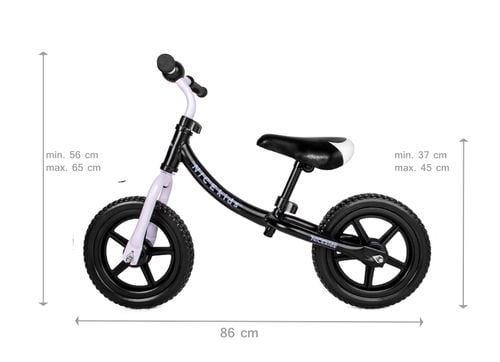 rowerek biegowy black white bw-1122 na Arena.pl