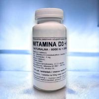 Podkowa Witamina D3 5000 IU + K2 MK7 120 tabletek | Mocne Kości i Stawy