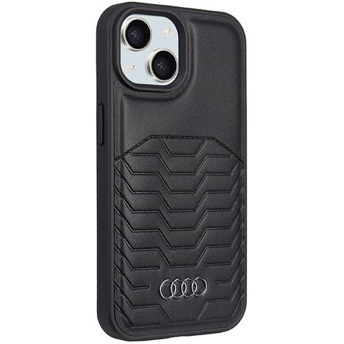 Etui Audi do iPhone 15, iPhone 14, iPhone 13, Czarny, MagSafe na Arena.pl