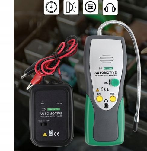 TESTER MIERNIK CIĄGŁOŚCI PRZEWODÓW KABLI PRZEWODÓW DUOYI DY25 na Arena.pl