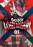 Shounen manga akcji komedia o superbohaterach Go! Go! Loser Ranger! Tom 1