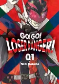 Shounen manga akcji komedia o superbohaterach Go! Go! Loser Ranger! Tom 1