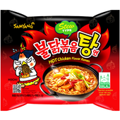 Ramyun Buldak Stew Type o smaku ostrego kurczaka w ognistym bulionie 145g - Samyang