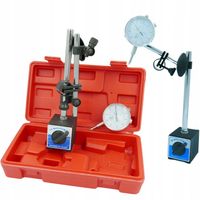 CZUJNIK ZEGAROWY + STATYW MAGNETYCZNY SPRAWDZANIA BICIA TARCZ HAMULCOWYCH