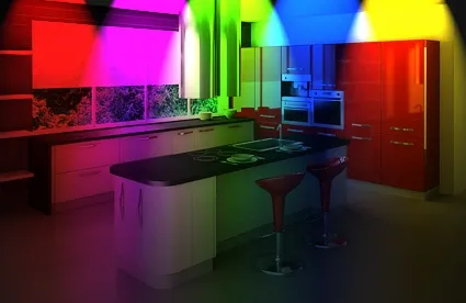 REFLEKTOR HALOGEN LED 30W RGB 16 KOLORÓW + PILOT zdjęcie 14