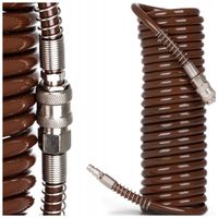PRZEWÓD do KOMPRESORA PNEUMATYCZNY 8x12mm 15mb 8 bar Wąż SPIRALNY