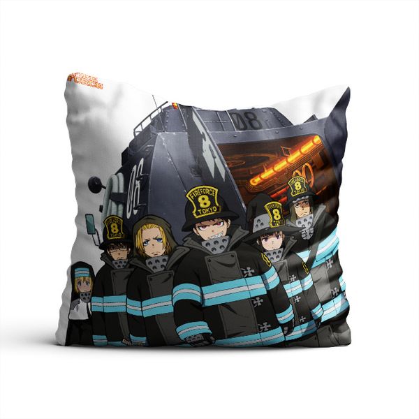 Poduszka kwadratowa Fire Force DO WYBORU zdjęcie 1