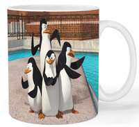 Kubek ceramiczny Pingwiny z Madagaskaru