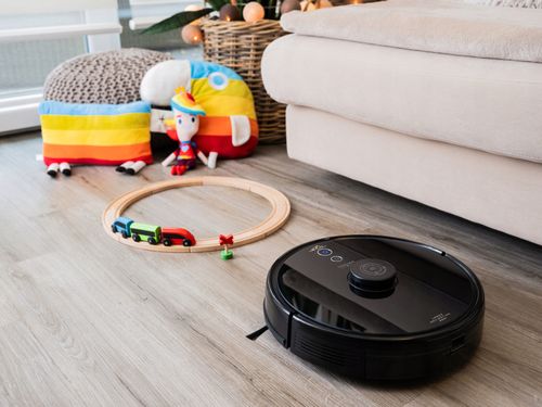 Robot sprzątający odkurzacz automatyczny ETA Master II czarny na Arena.pl