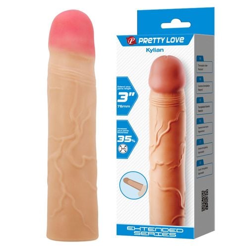 pretty love - kylian flesh, extend your penis lenghth 3'' (76mm) na Arena.pl