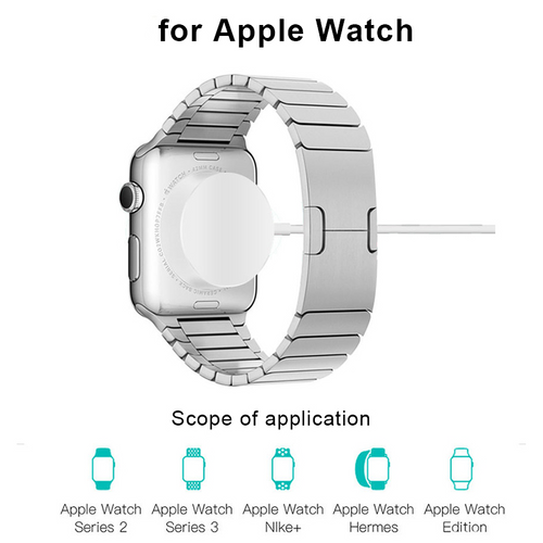 ŁADOWARKA APPLE WATCH BIAŁA 1M QI XJ01 na Arena.pl