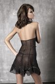 Bielizna-Seduce Me Black Chemise L (Czarna Halka)