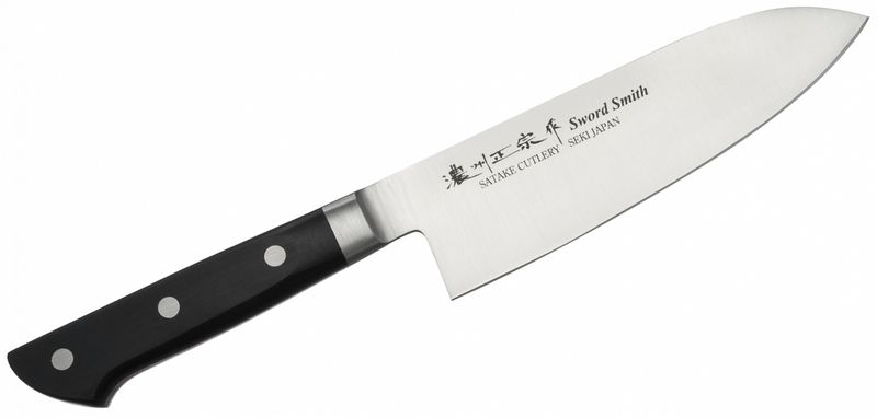 Nóż Santoku 17 cm Satake Satoru zdjęcie 1