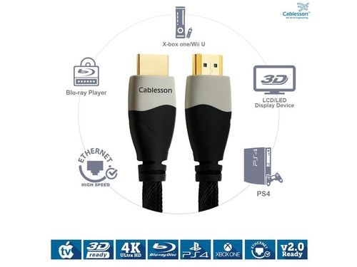 Przewód HDMI Cablesson Ivuna Advanced 3m na Arena.pl