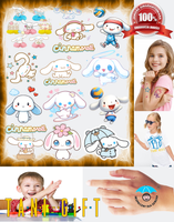 Duży Zestaw Mega Tatuaży zmywalnych - Cinnamoroll