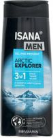 ISANA MEN ARCTIC EXPLORER ŻEL POD PRYSZNIC DLA MĘŻCZYZN 3W1 300 ML