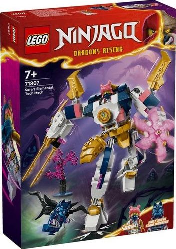 LEGO Ninjago Mech Elem Robot technologiczny Sory 71807 + Teren szkoleniowy na Arena.pl