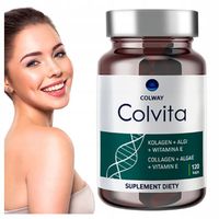 COLWAY Colvita 120 Kaps Kolagen Rybi Na Skórę Stawy Włosy Paznokcie