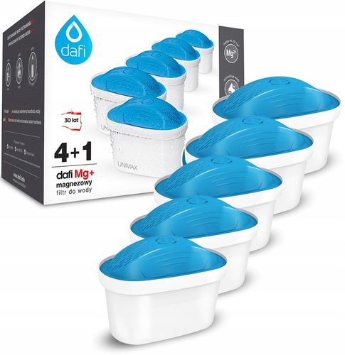 Wkład filtrujący do dzbanka Dafi Unimax Mg+ 5 szt. na Arena.pl
