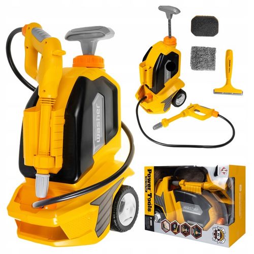 MYJKA CIŚNIENOWA DLA DZIECI Z FUNCKJĄ WODY + AKCESORIA DO SPRZĄTANIA ZESTAW na Arena.pl