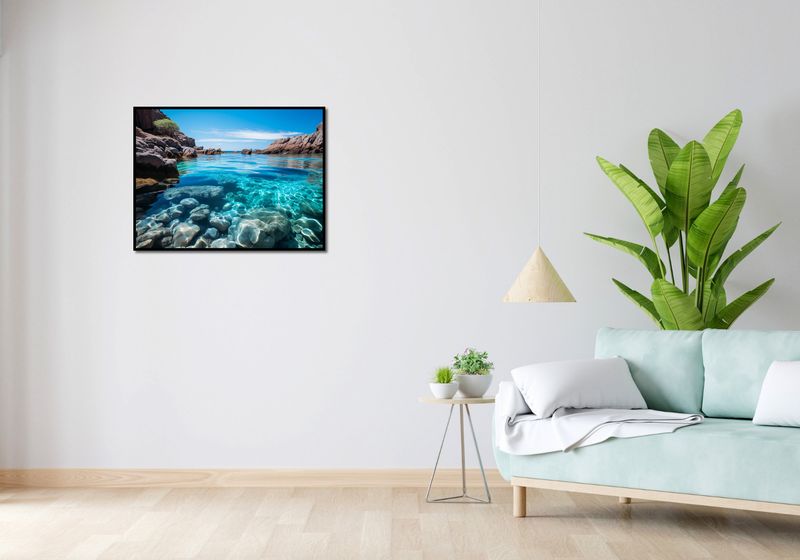 Plakat 80x60cm Krystaliczna Woda zdjęcie 4