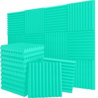 PIANKA MATA GĄBKA WYGŁUSZAJĄCA AKUSTYCZNA 3 m2 Studio nagrań | Turkusowy