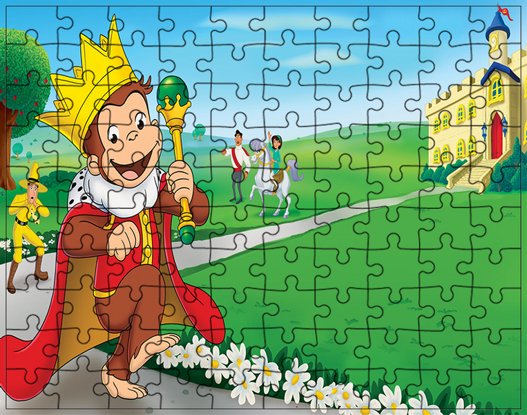 Puzzle Ciekawski George zdjęcie 1