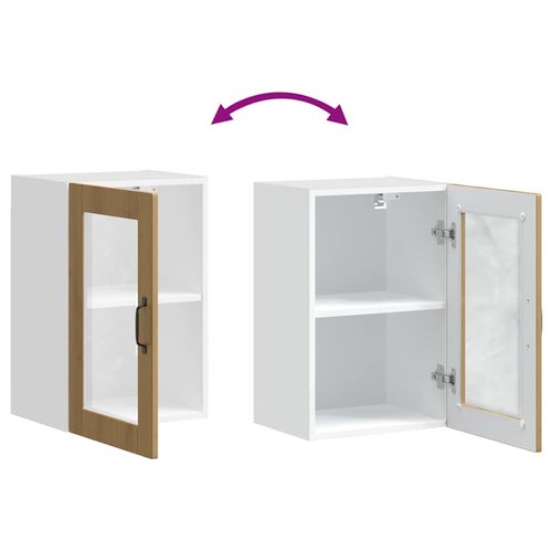 Szafka ścienna kuchenna ze szklanymi drzwiami, Porto na Arena.pl