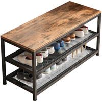 REGAŁ SZAFKA NA BUTY SIEDZISKIEM DUŻA PÓŁKA INDUSTRIALNA LOFT 73 CM