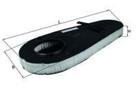 KNECHT FILTR POWIETRZA BMW BMW 7 F01 F02 730d 740