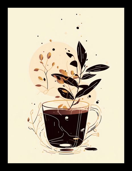 Plakat 15x20cm Jesienna Donica zdjęcie 2