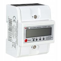 Licznik energii VCX 3-fazowy 230 V 100 A IP20
