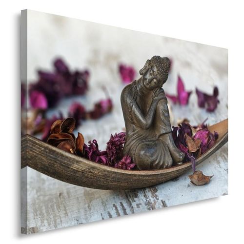 Obraz na płótnie - Canvas,Budda Zen vintage 80x60 na Arena.pl