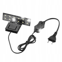 220V LED MAŁA KLIP LAMPA ŚWIATŁO AKWARIUM