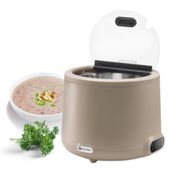 KOCIOŁEK ELEKTRYCZNY DO ZUPY UNIQ 8L BEŻOWY 230V/500W 365X325 | HENDI 86055