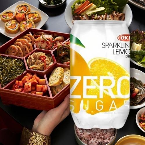 OKF Sparkling Lemon Zero Sugar koreański napój cytrynowy 350ml na Arena.pl