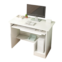 BIURKO KOMPUTEROWE BIAŁE MŁODZIEŻOWE Z SZUFLADĄ PÓŁKAMI STOLIK  NOWOCZESNE