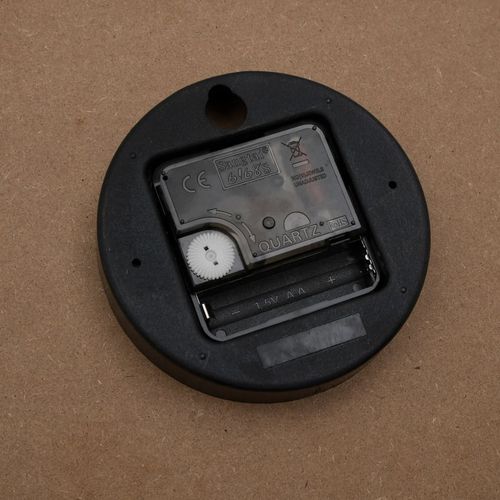 Zegar ścienny, żółto-czarny, Ø30 cm, materiał drewnopochodny na Arena.pl