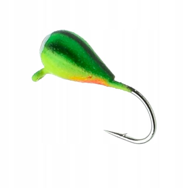 Mormyszka Wolframowa przynęta Podlodowa przelotowa zdjęcie 4