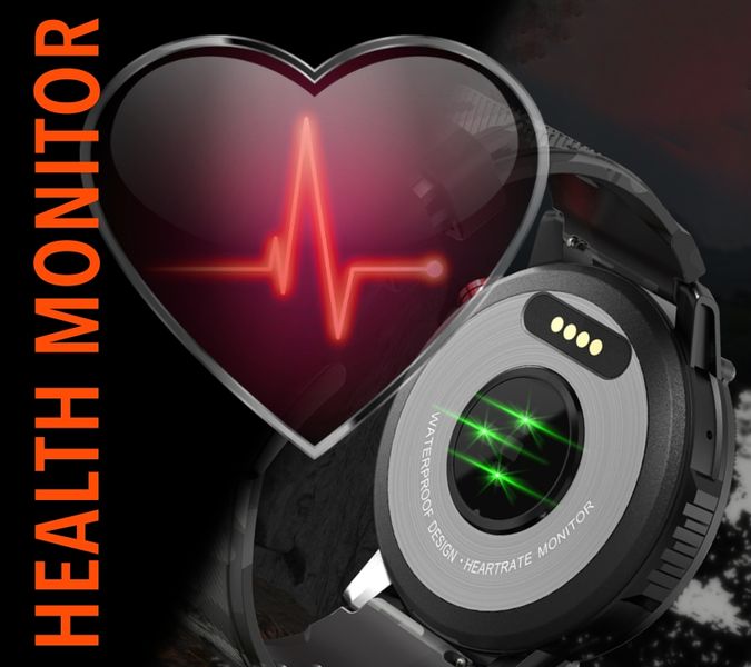 smartwatch męski rubicon rncf08 black/moro smarub232 zdjęcie 10