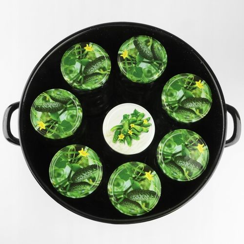 Powidlak emaliowany 15L garnek do pasteryzacji słoików wekowania 32cm na Arena.pl