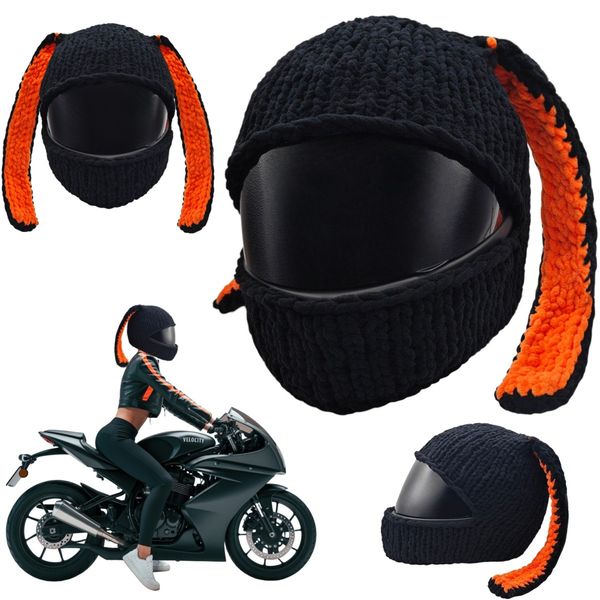 Czapka na kask Bunny Rider zdjęcie 1