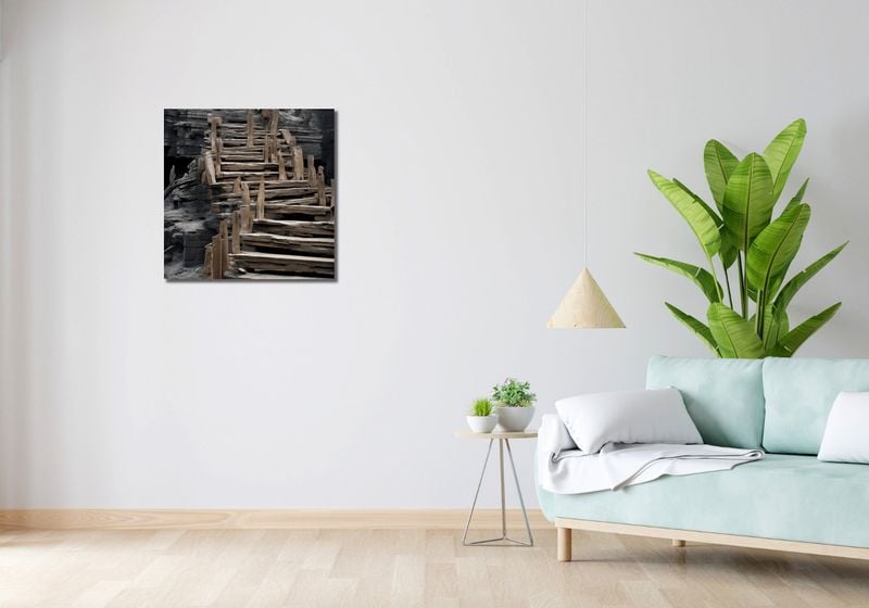 Obraz 60x60cm Schody do Nieznanego zdjęcie 2