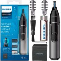 TRYMER GOLARKA PHILIPS DO NOSA BRWI USZU PHILIPS MASZYNKA DO GOLENIA + ETUI