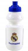 BIDON PLASTIKOWY DLA CHŁOPCA REAL MADRYT 350 ML BLUE BPA FREE BIAŁY