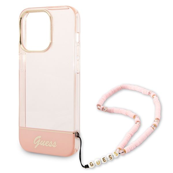 Etui Guess do iPhone 14 Pro Max, Różowy zdjęcie 5