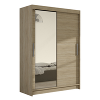 Szafa przesuwna MIAMI VI 120cm - pojemna garderoba - SONOMA