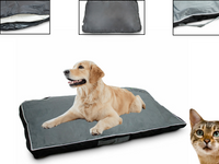 16760 LEGOWISKO DLA PSA SZARE MIĘKKIE Z ANTYPOŚLIZGOWYM SPODEM